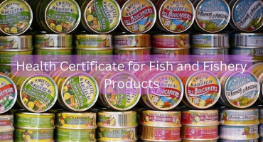 Health Certificate for Fish and Fishery Products